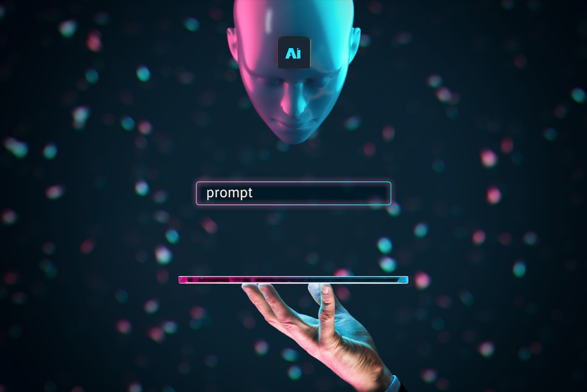 Artificial Intelligence (AI) considers the indicator (command) input by an AI user.